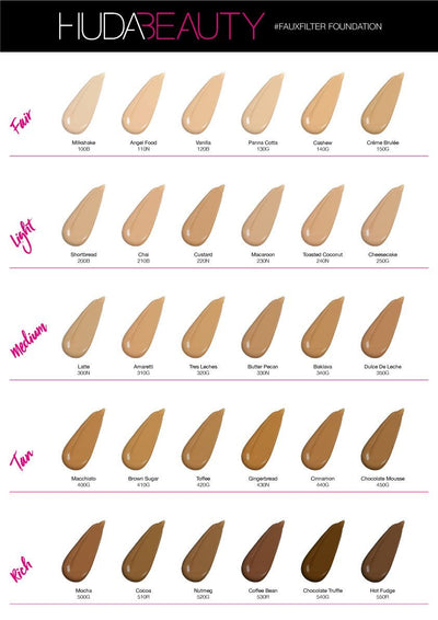 HUDA BEAUTY FauxFilter Foundation