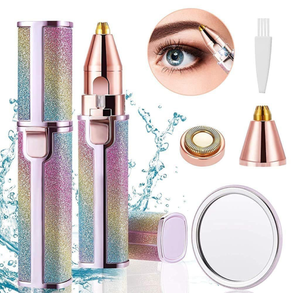 Flawless 2 In 1 New Facial Hair Remover Portable E